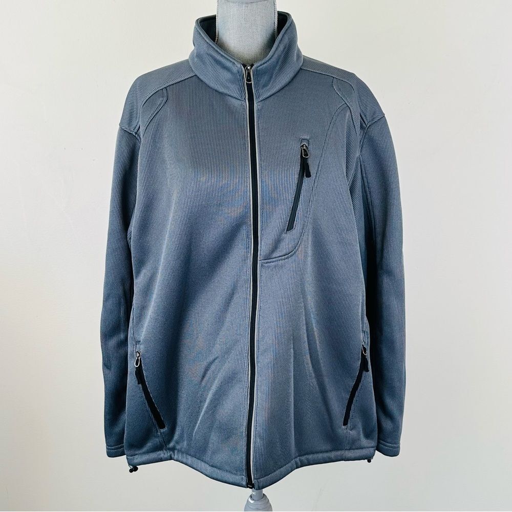 PGA Tour Men’s Long Sleeve Golf Jacket Lined Phone Pocket SZ 2XL/XXL Med Weight